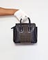 Mini Milla Pearl Studs Tote, front view